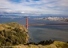 The Golden Gate Bridge and San Francisco - 0639  The Golden Gate Bridge and San Francisco from the Marin Highlands - Aspect Ratio 1:1.4